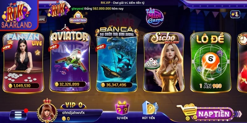 Bắn cá Rồng Rikvip – Trải nghiệm game hấp dẫn với thưởng lớn 3452 Bắn cá Rồng còn được biết đến là Super Dragon vô cùng hấp dẫn và thú vị