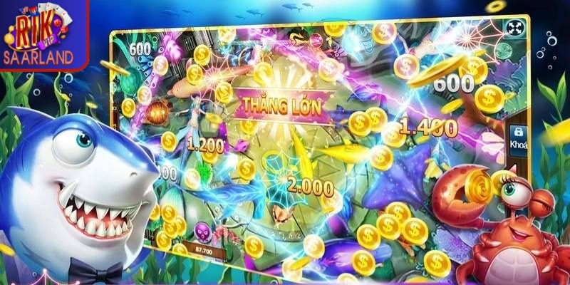Bắn Cá Thần Tài Rikvip trải nghiệm màn săn thưởng cực đỉnh 3451 Bắn Cá Thần Tài không ngừng cải tiến, bổ sung nhiều tính năng mới lạ