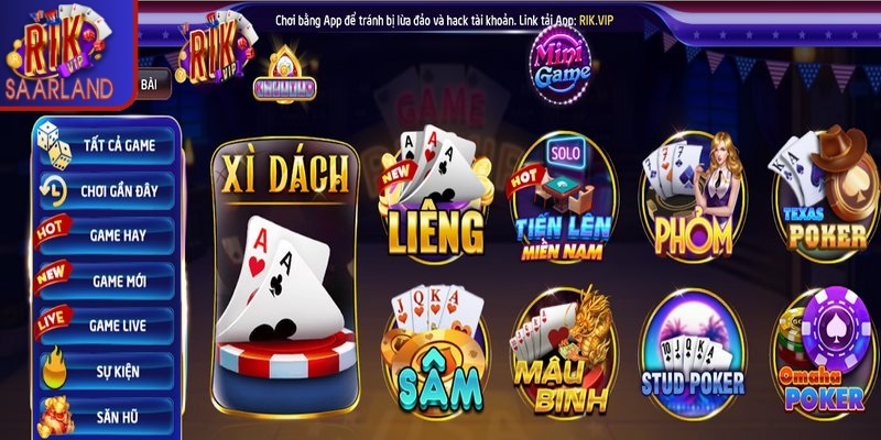 Rikvip 3450 Game bài đổi thưởng đỉnh cao không thể bỏ qua hôm nay