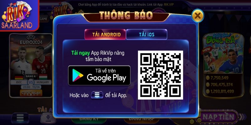 Rikvip 3450 Tải app Rikvip về điện thoại miễn phí cho trải nghiệm mượt mà