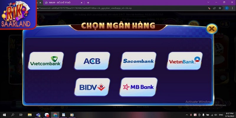 Rút tiền Rikvip - Quy trình thanh toán nhanh phút mốt 3232 Mỗi cấp độ thành viên sẽ có giới hạn giao dịch khác nhau